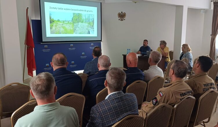 Zagrożenie chemiczne w Postoliskach: kluczowe spotkanie w Tłuszczu