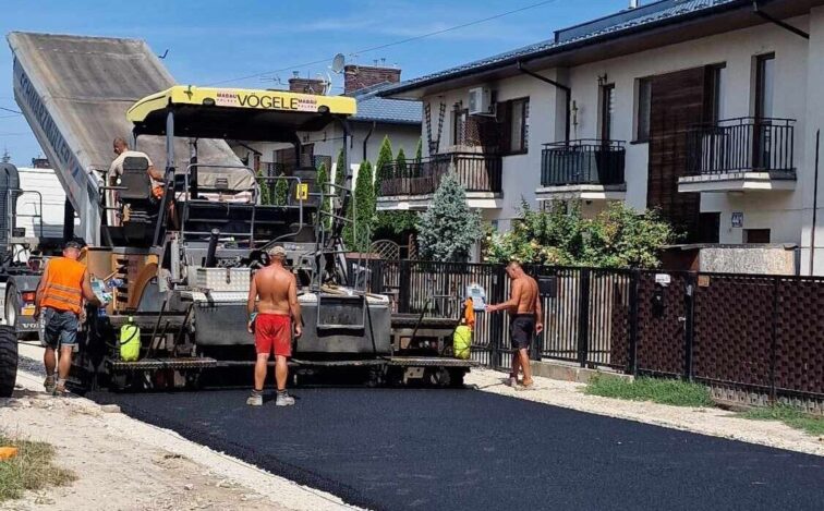 Marki - Raport drogowy z przebudowy gruntówek na asfaltówki