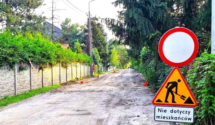 Marki - Prace w ul. Gerwazego