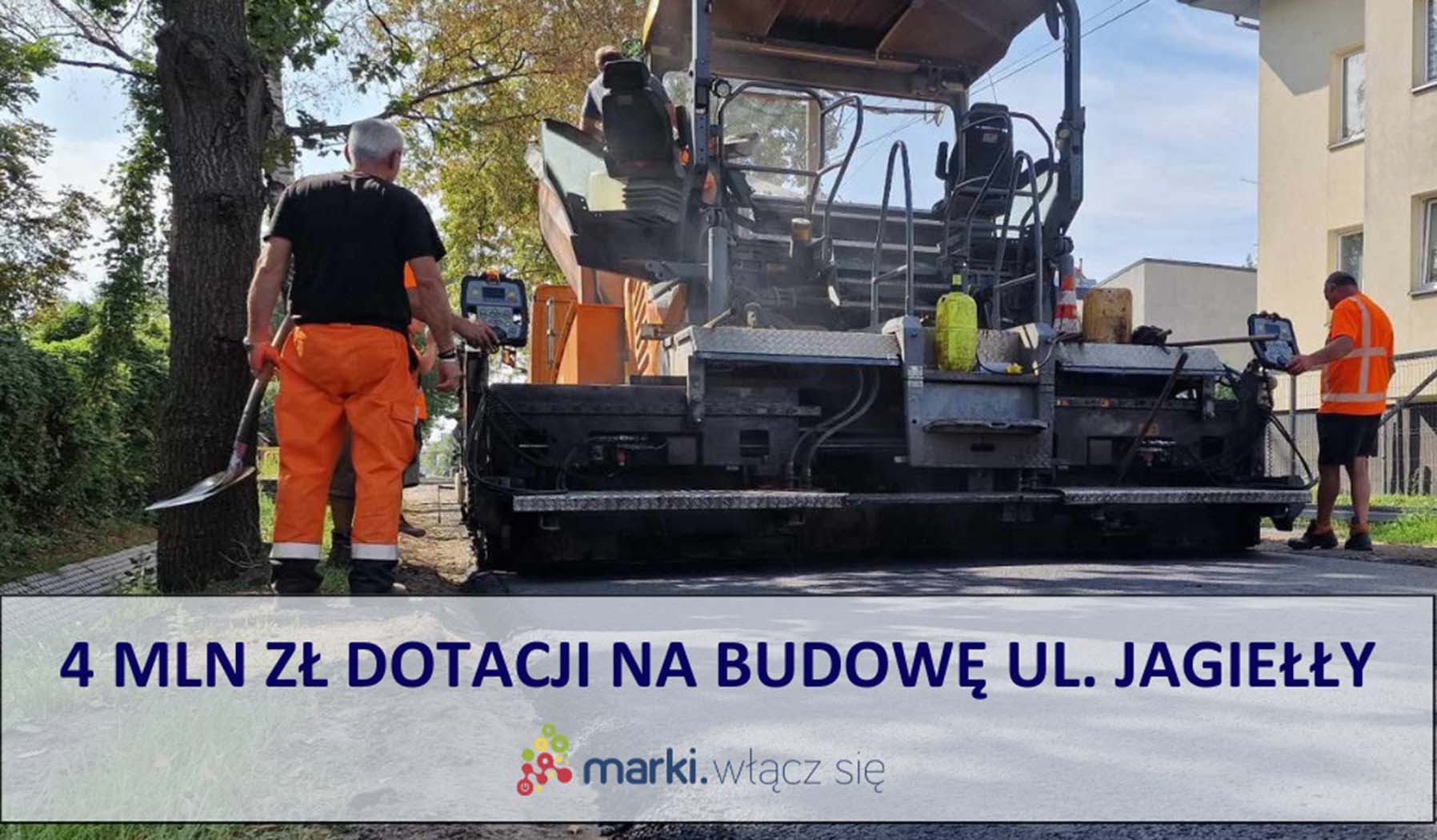 Marki - kolejna inwestycja drogowa ze wsparciem