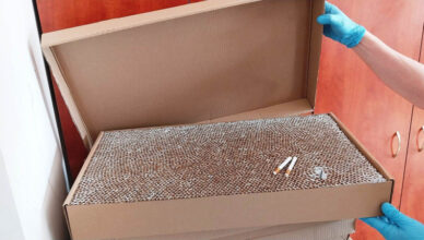 Policjanci rozbili dziuplę z nielegalnymi papierosami