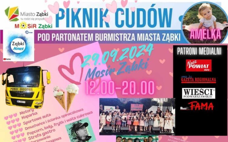 Ząbki - Piknik cudów dla Amelki