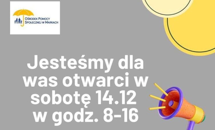 Marki - OPS czynny w sobotę