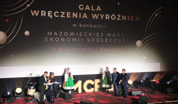 Mazowsze dla społeczności – Gala Mazowieckiej Marki Ekonomii Społecznej 2024