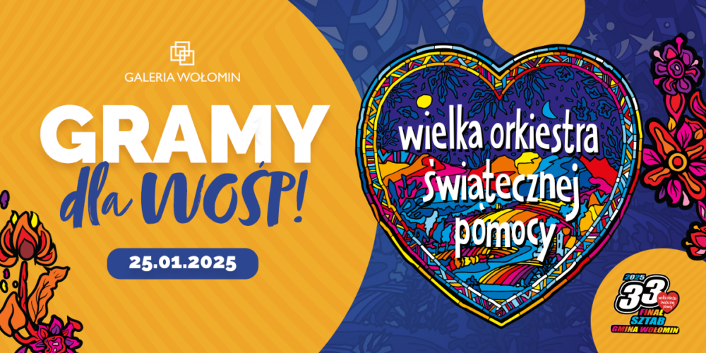 Galeria Wołomin gra z WOŚP