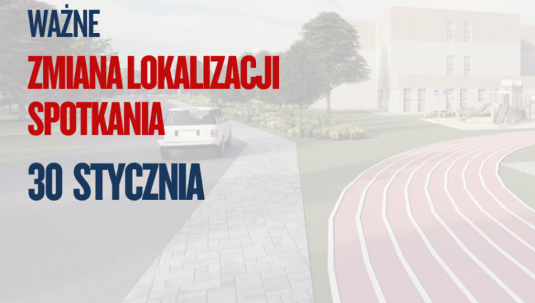 Kobyłka - zmiana miejsca spotkania!