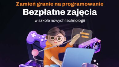 Ząbki - clickON – zamień granie na programowanie! Giganci Programowania zapraszają na warsztaty!