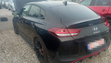 Hyundai poszukiwany przez Niemcy odzyskany przez "Kobrę"