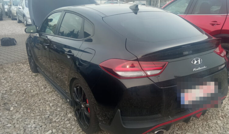 Hyundai poszukiwany przez Niemcy odzyskany przez "Kobrę"