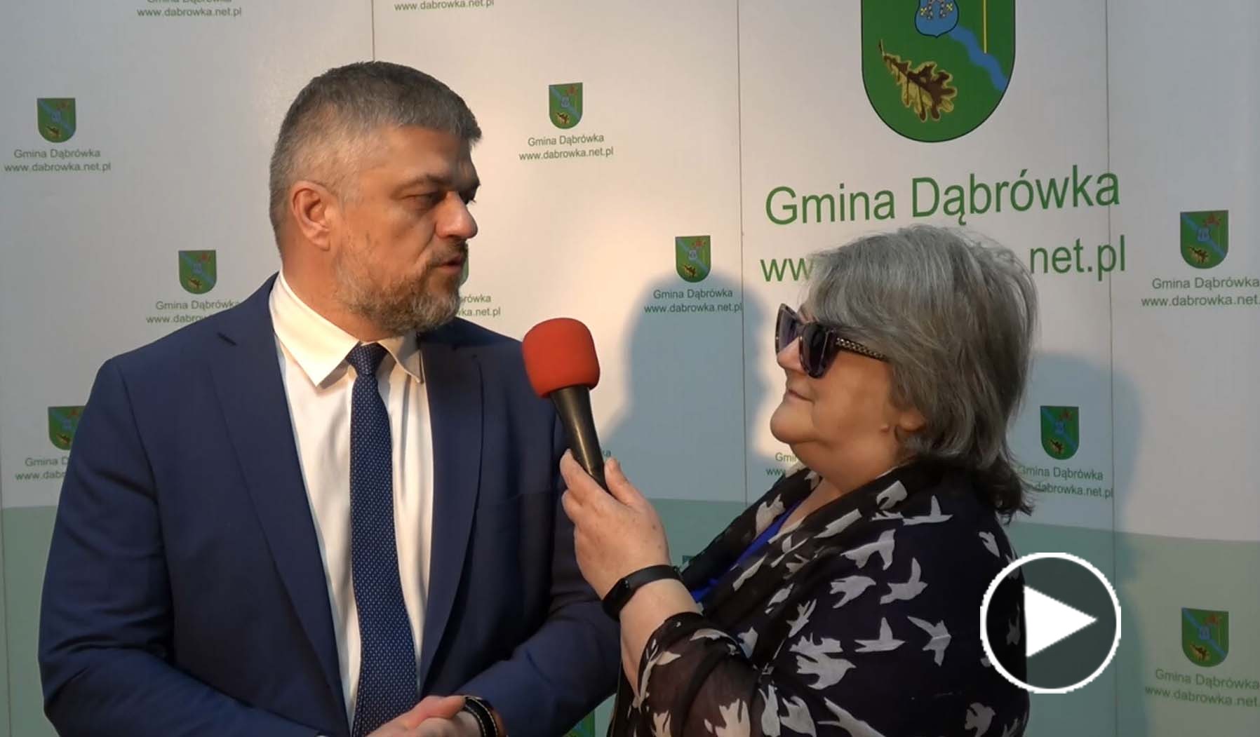 Zenon Zadróżny - Wójt Gminy Dąbrówka