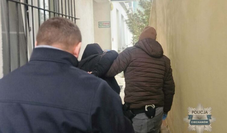 Poszukiwany sprawca zabójstwa zatrzymany przez policjantów