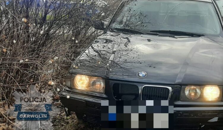 Uciekał przed policyjnym pościgiem. Był pijany i nigdy nie miał prawa jazdy.