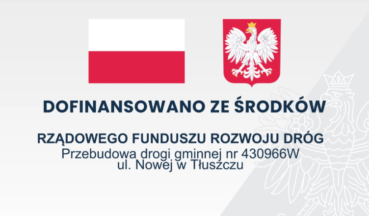 Ulica Nowa w Tłuszczu – nowa jakość infrastruktury dla mieszkańców