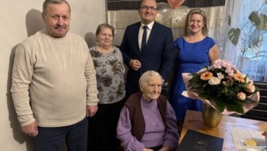 Radzymin - Jubileusz 100-lecia urodzin mieszkanki gminy