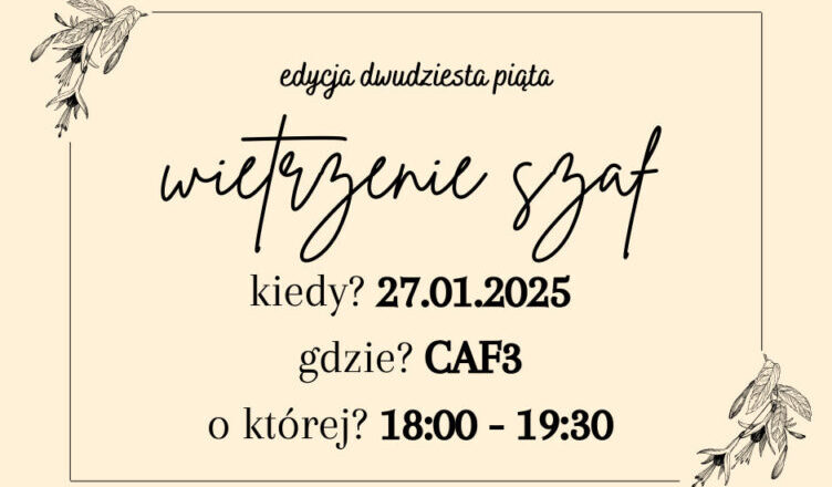 Marki - wietrzenie Szaf