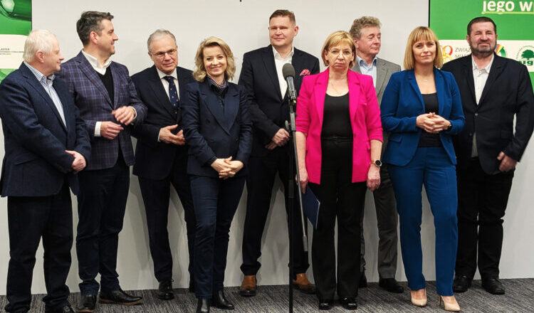 Wołomin - konferencja prasowa „Sprawiedliwy ROP” – Czas na Realne Działania w Gospodarce Odpadami