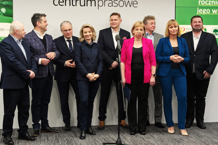 Wołomin - konferencja prasowa „Sprawiedliwy ROP” – Czas na Realne Działania w Gospodarce Odpadami