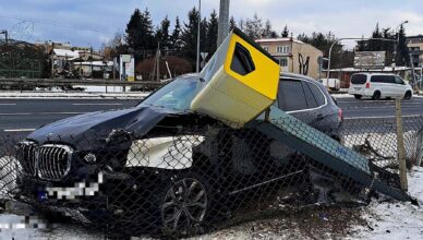 Nieustąpienie pierwszeństwa przejazdu  przyczyną serii kolizji