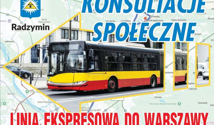 Radzymin stawia na dialog z mieszkańcami: Konsultacje społeczne w sprawie nowej linii ekspresowej do Warszawy