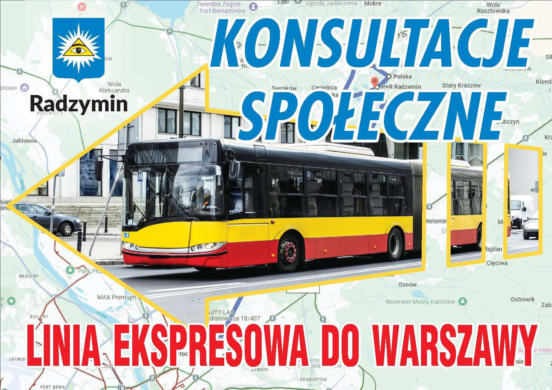Radzymin stawia na dialog z mieszkańcami: Konsultacje społeczne w sprawie nowej linii ekspresowej do Warszawy