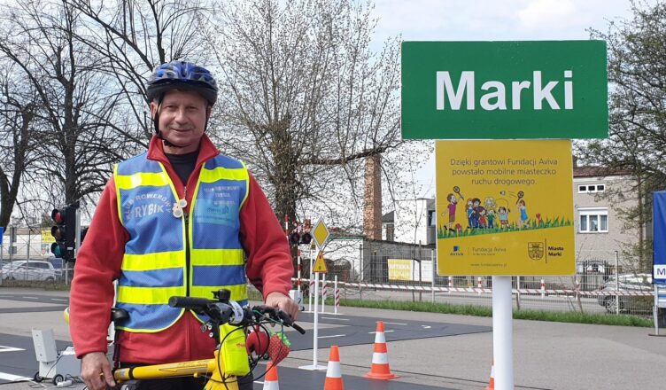 Marki - odblaskowy przedszkolak w marcu