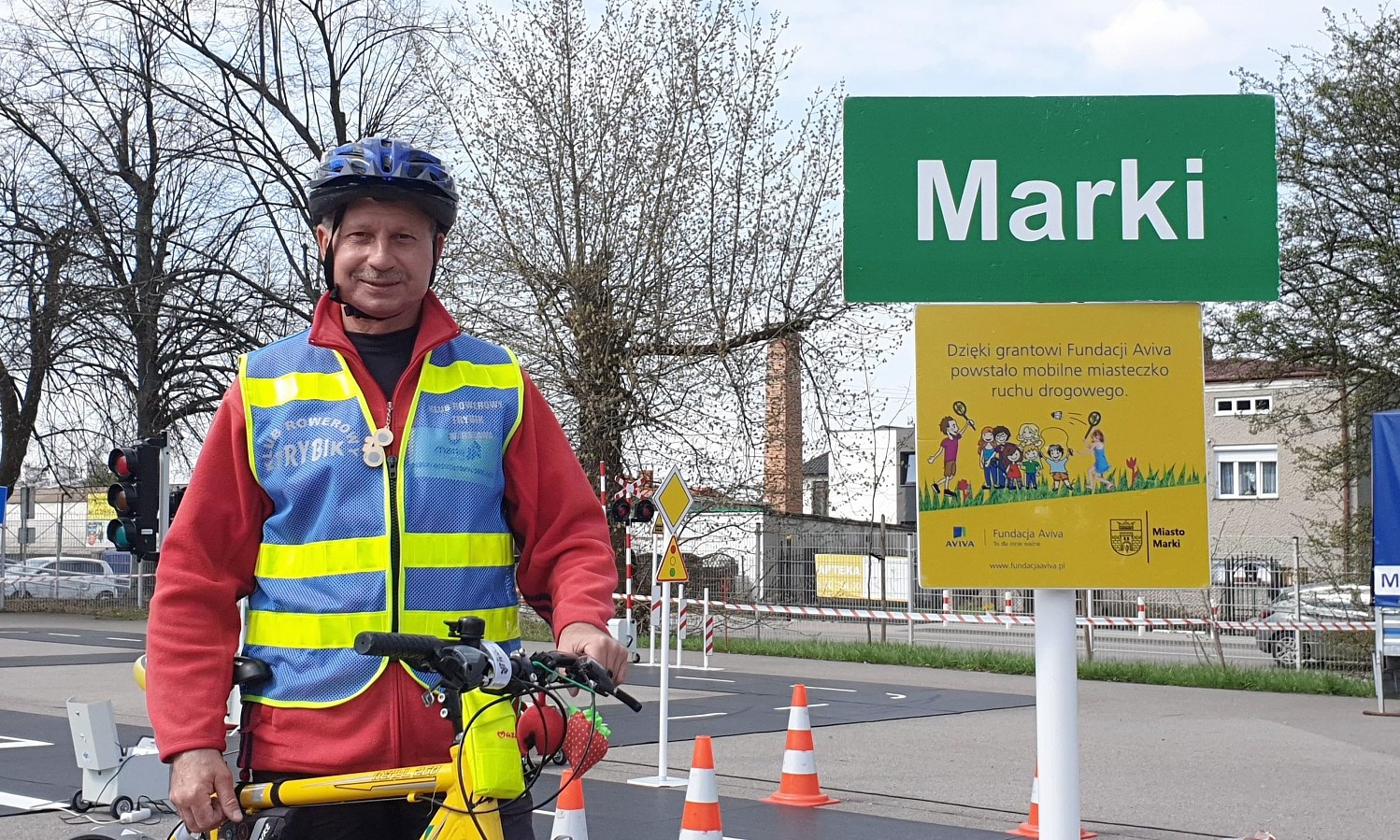 Marki - odblaskowy przedszkolak w marcu