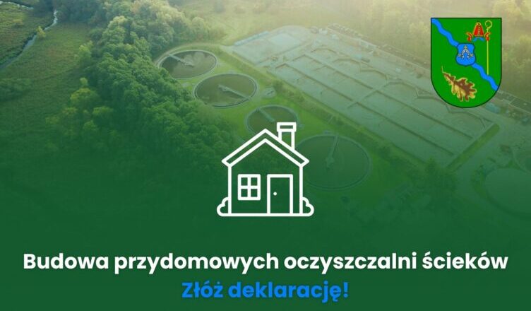 Dąbrówka - dofinansowanie na budowę przydomowych oczyszczalni ścieków – zgłoś się do projektu!