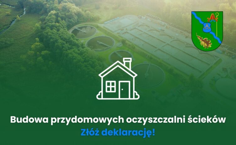 Dąbrówka - dofinansowanie na budowę przydomowych oczyszczalni ścieków – zgłoś się do projektu!
