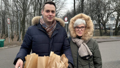 Zielonka - słodki poczęstunek na ulicach