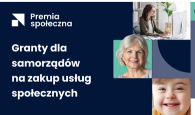 Gmina Tłuszcz otrzymała grant w wysokości 113 760,00 zł na realizację Usługi społecznej – usług opiekuńczych świadczonych w społeczności lokalnej w ramach projektu pt. „Premia społeczna”