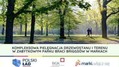 Marki - Park Briggsów wypięknieje!