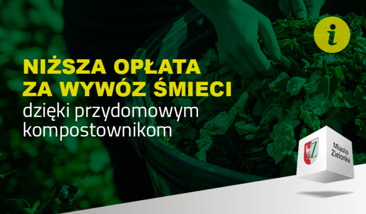 Zielonka - większa zniżka za kompostowanie – konieczna zmiana deklaracji