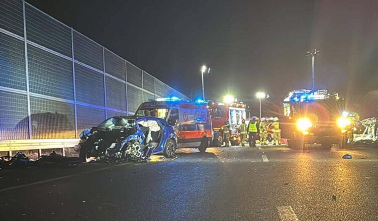 Tragiczny wypadek na autostradzie A2
