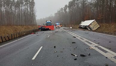 Śmiertelny wypadek na DK 50