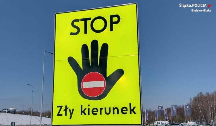 Jazda pod prąd na autostradzie – śmiertelne zagrożenie! 