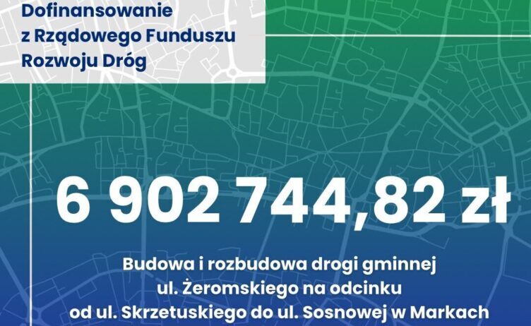Marki - Strategiczne inwestycje drogowe – kolejne wsparcie finansowe na rozwój infrastruktury