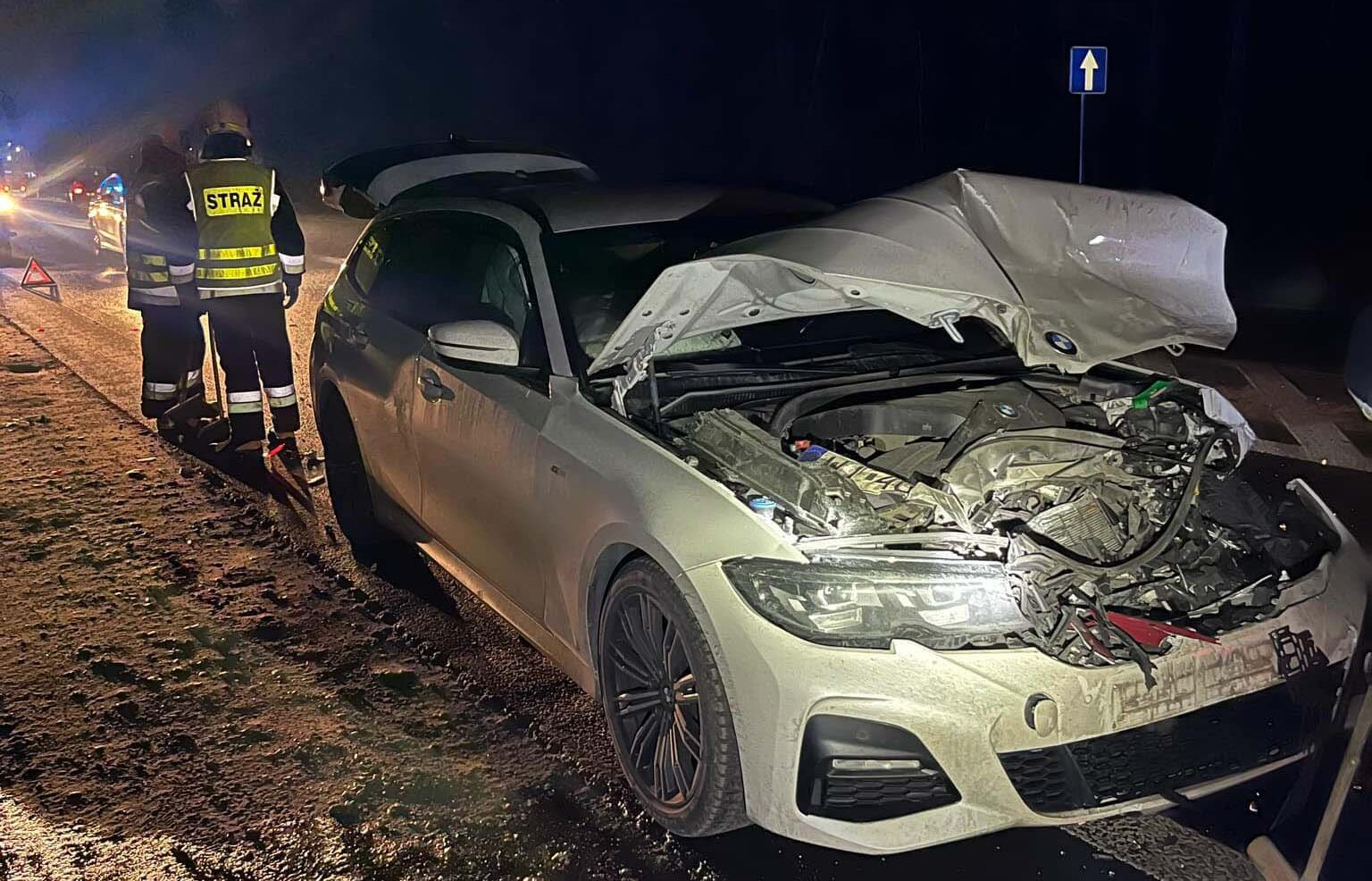 Kolejna kolizja na DW 631