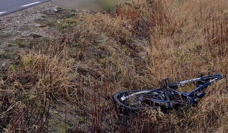 Potrącenie rowerzysty - sprawca uciekł z miejsca zdarzenia