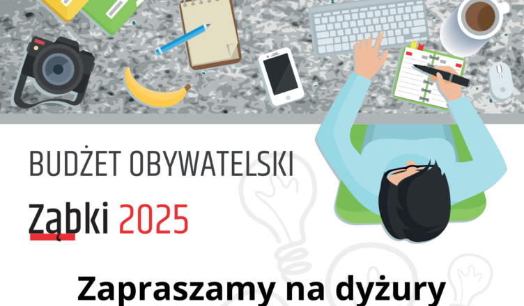 Ząbki - Zaproszenie na dyżury Zespołu Opiniującego ds. budżetu obywatelskiego