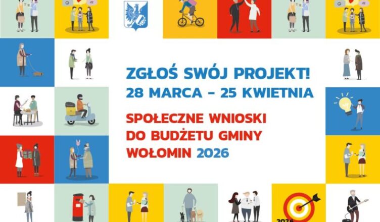 Wołomin - Startują Społeczne Wnioski do budżetu gminy na 2026 rok