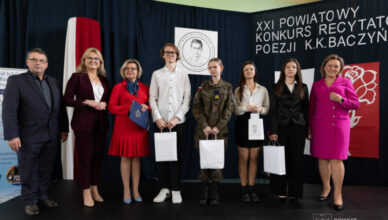 XXI Powiatowy Konkurs Recytatorski Poezji Krzysztofa Kamila Baczyńskiego