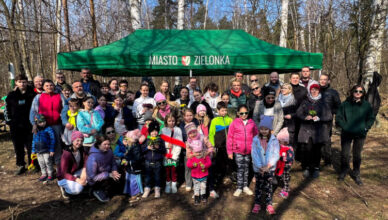 Zielonka - Sprzątanie lasu