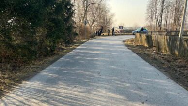 Groźne zdarzenie drogowe z udziałem motocyklisty