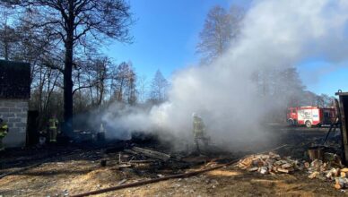 Wołomińscy strażacy w akcji – intensywna doba pełna wyzwań