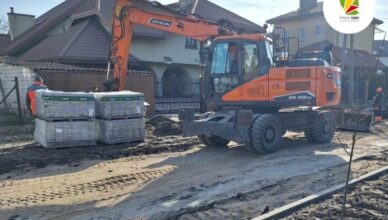 Ząbki - Przebudowa ul. Paderewskiego