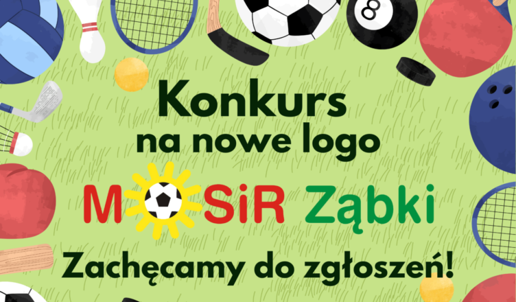 Ząbki - Miejski Ośrodek Sportu i Rekreacji ogłasza konkurs na nowe logo
