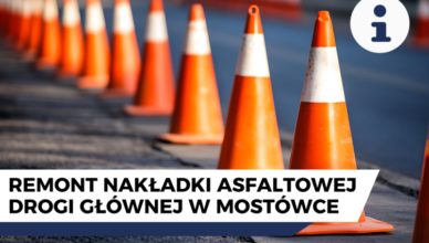 Wołomin - Remont nakładki asfaltowej drogi głównej w Mostówce