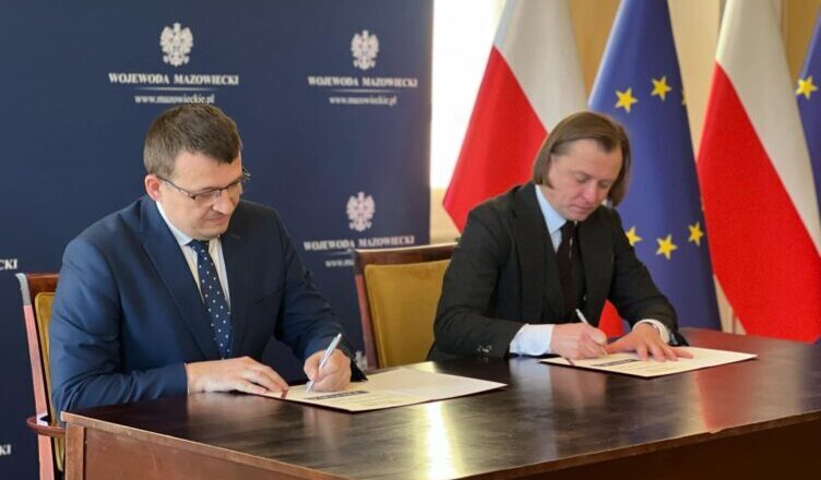 Radzymin - Nowe rondo w Radzyminie