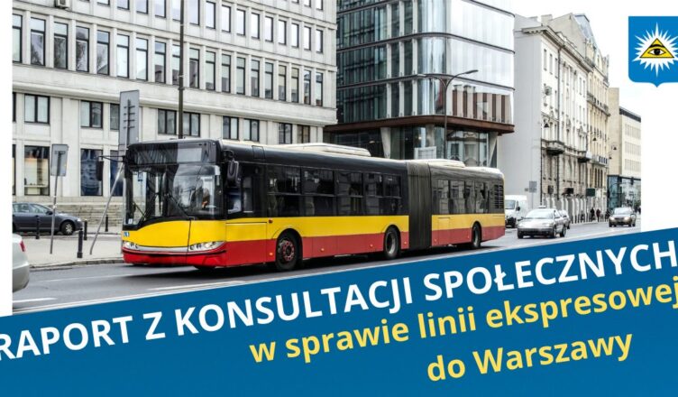 Radzymin - raport z konsultacji społecznych w sprawie linii ekspresowej do Warszawy