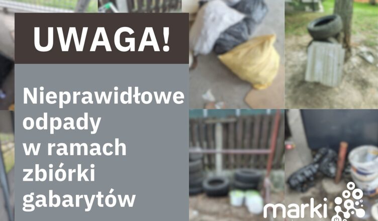 Marki - takich odpadów operator nie odbierze